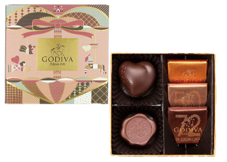 GODIVA ゴディバ チョコレート アソートメント ５粒入 204725