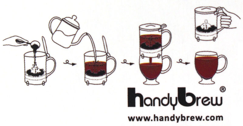 ハンディブリュー ドリッパー ２Ｌ XLサイズ コーヒー＆お茶