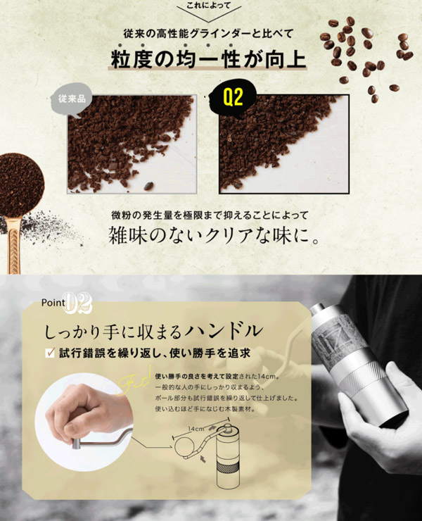 【新品】1zpresso Q2モデル グラインダー
