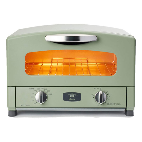 新品未使用　アラジン　グラファイトトースター グリーン AET-GS13C(G)調理機器