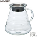HARIO �n���I V60 �O���X�T�[�o�[800 �N���A 2-6�t�p XGSR-80-TB