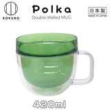 KOKUBO Polka �_�u���E�H�[���}�O 420ml �O���[�� AS������ ���v�ۍH�Ə�